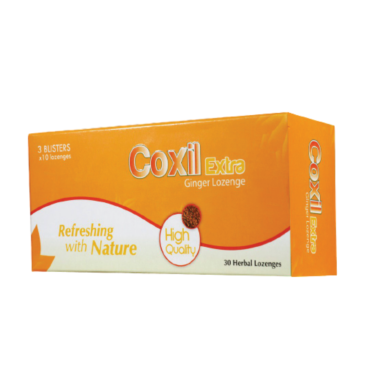 Coxil Extra Ginger Lozenge (BOX/3x10Tab)