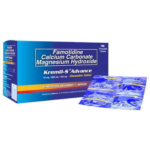 KremilS Advance 10mg/800mg/165mg 25x4Tab