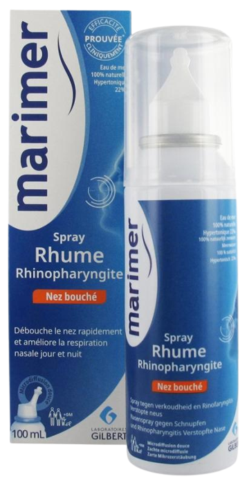 Respimer Rhinaction Spray Nasal Rhume Rhinopharyngite 20ml