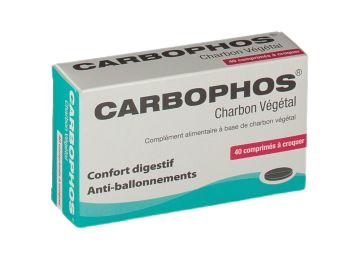 Carbophos 400mg charbon végétal comprimé 
