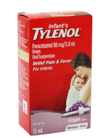 Tylenol drops outlet