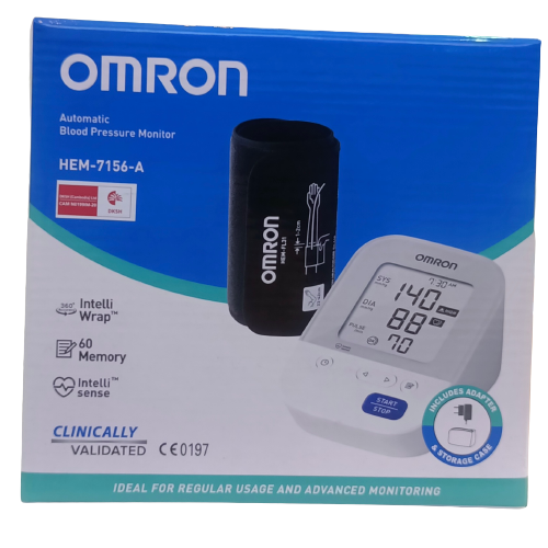 OMRON Blood Pressure Monitor HEM 7156 A TOVPET.COM