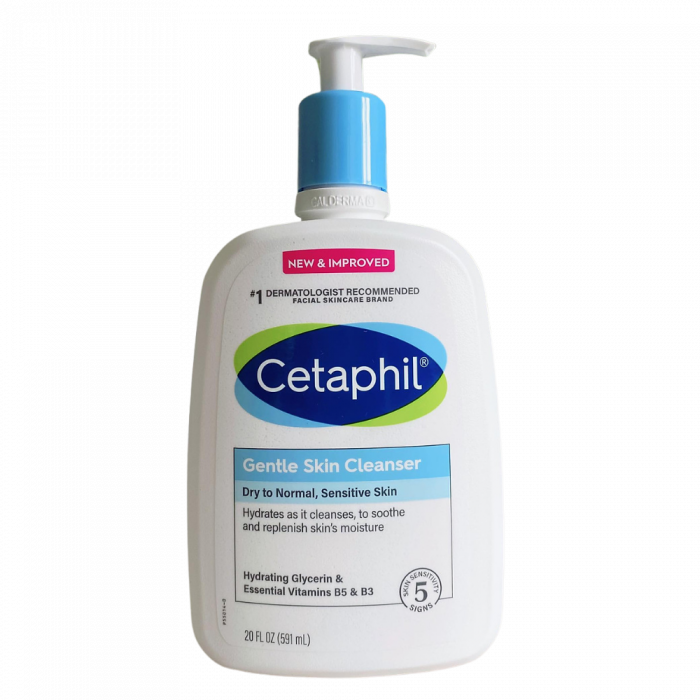 Cetaphil Gentle Skin Cleanser (Dry to Normal, Sensitive Skin) 591ml –